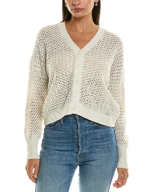 Splendid Audrey Cardigan Toggled Drawstring Belted