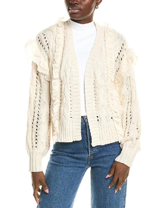 Splendid Cardigan Hooded Caped Shawl Collar
