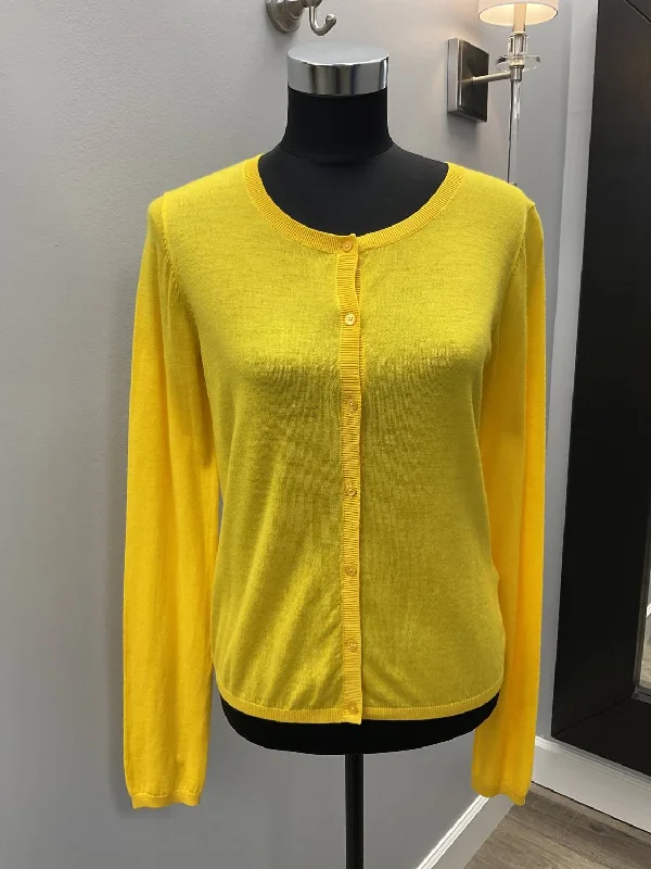 Summer Cardigan In Yellow Button Cardigan Zip Cardigan Pullover Cardigan