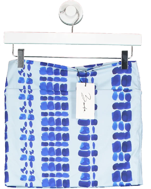 Bamba Blue Vida Skirt UK S pleated skirt texture