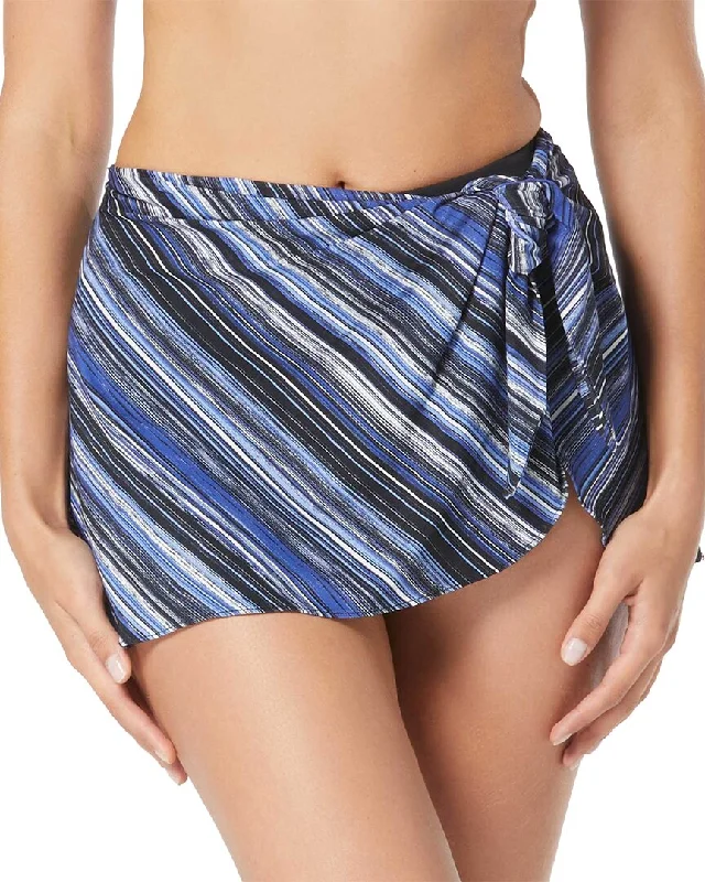 Coco Contours Halo Sarong Skirt silk skirt lustrous