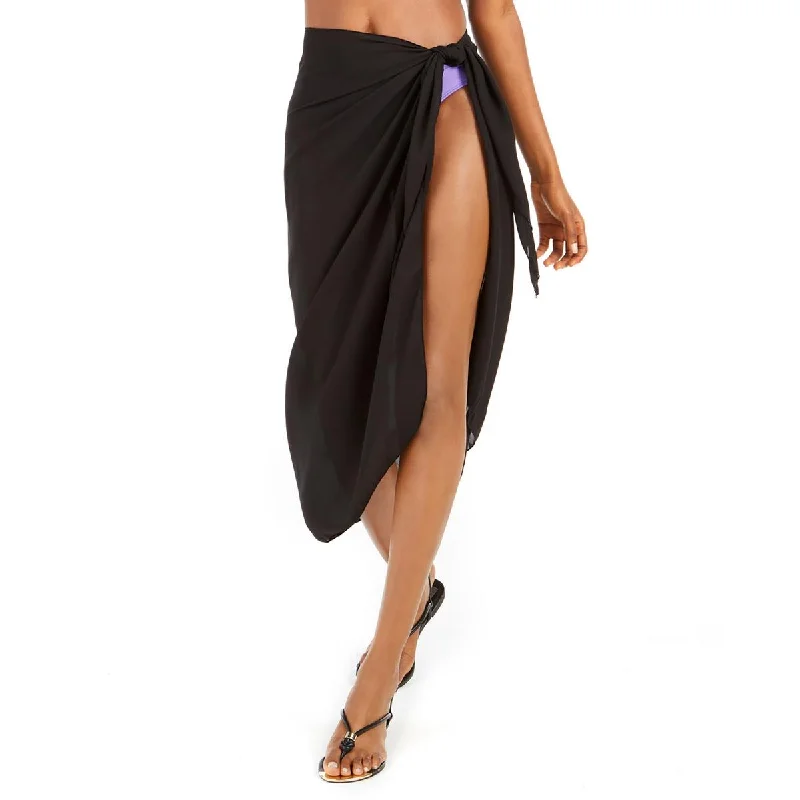 Dotti Womens Sarong Summer Cover-Up denim skirt casual