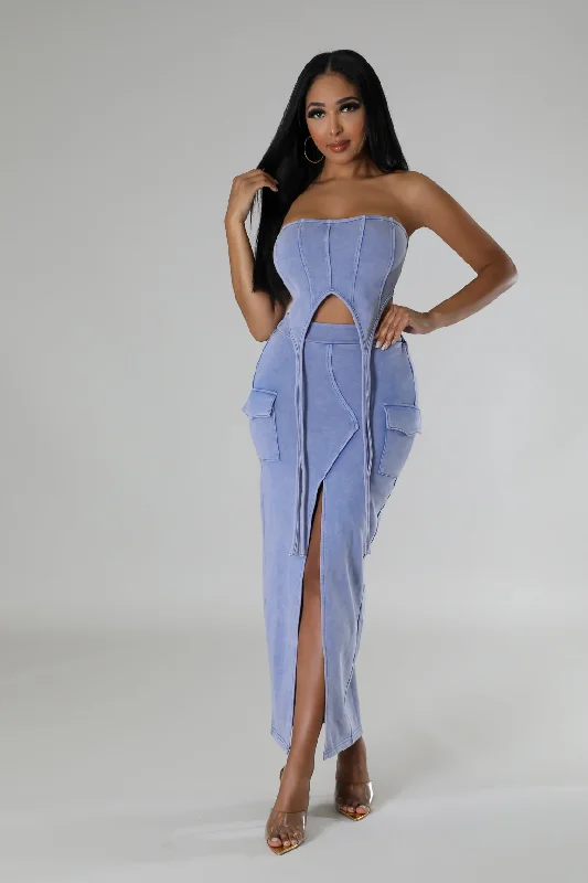 Mimosa Ready Skirt Set cashmere skirt soft