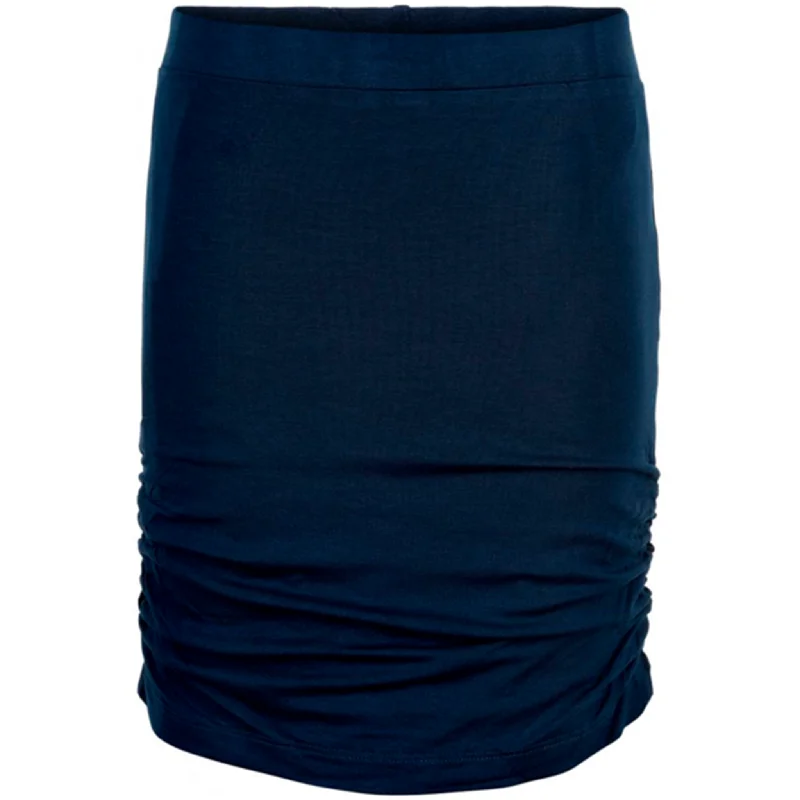 The New Anuka Skirt Black Iris high slit skirt