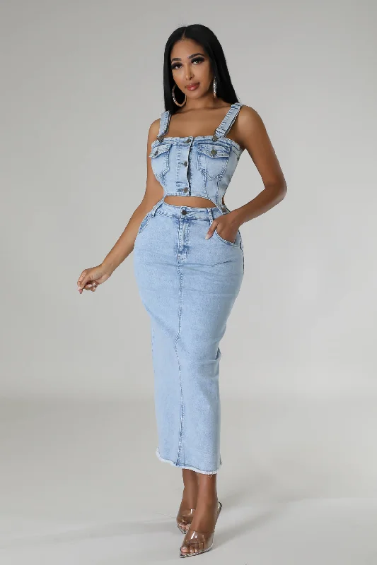 Tough Heart Skirt Set wool skirt thick