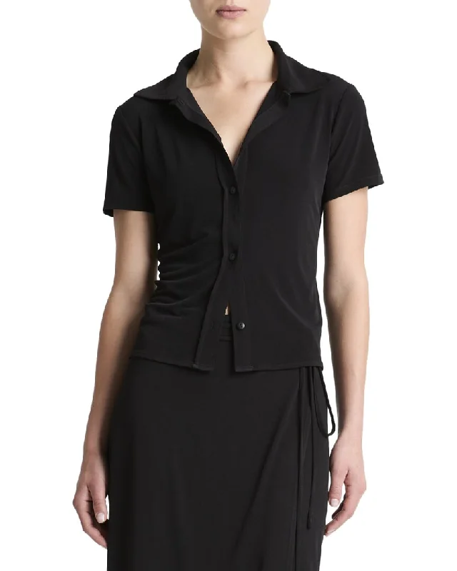 Vince Midi Tie Wrap Skirt mini skirt trendy